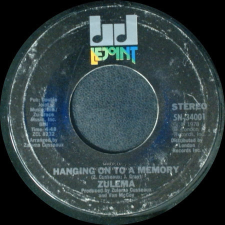 Zulema - Change / Hanging On To A Memory side A