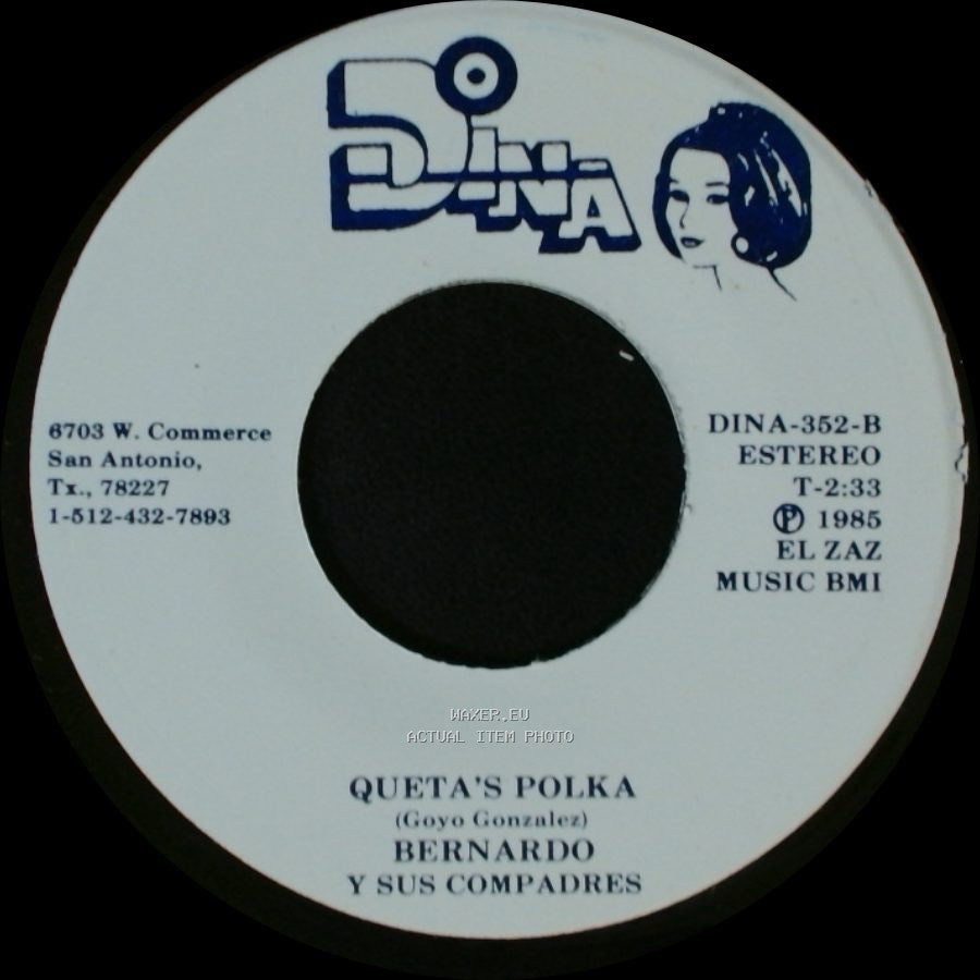 Bernardo Y Sus Compadres - La Jaula Abierta / Queta's Polka side B