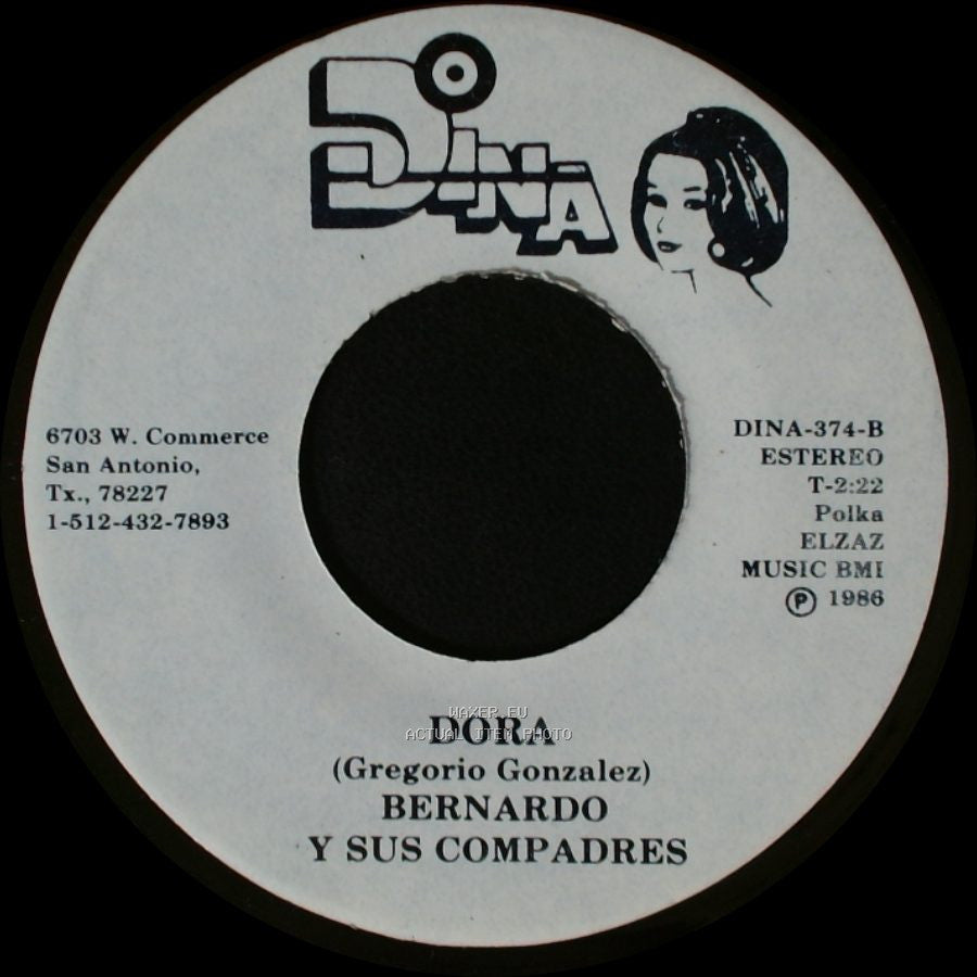 Bernardo Y Sus Compadres - Vete / Dora (Gregorio Gonzalez) side B
