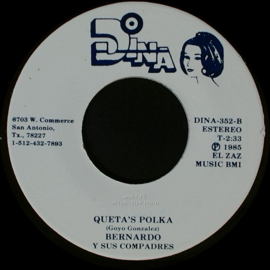 Bernardo Y Sus Compadres - La Jaula Abierta / Queta's Polka side A