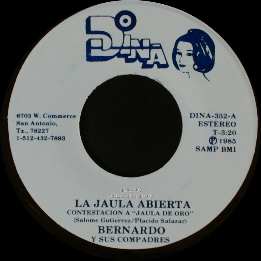 Bernardo Y Sus Compadres - La Jaula Abierta / Queta's Polka side B