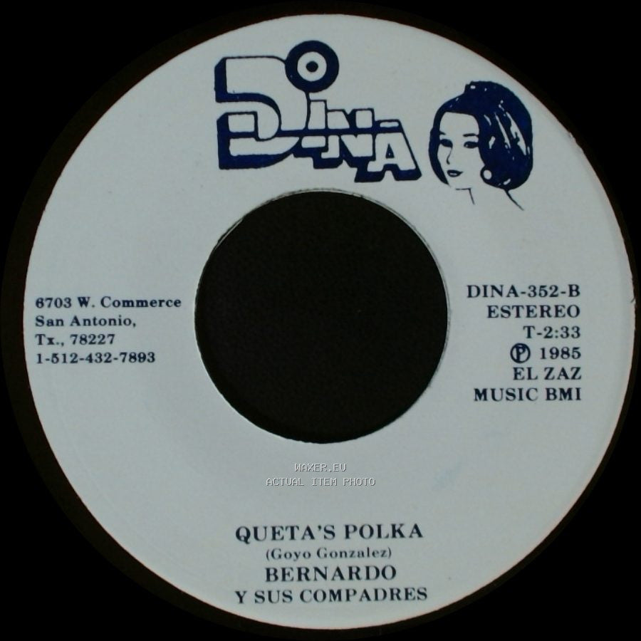 Bernardo Y Sus Compadres - La Jaula Abierta / Queta's Polka side A