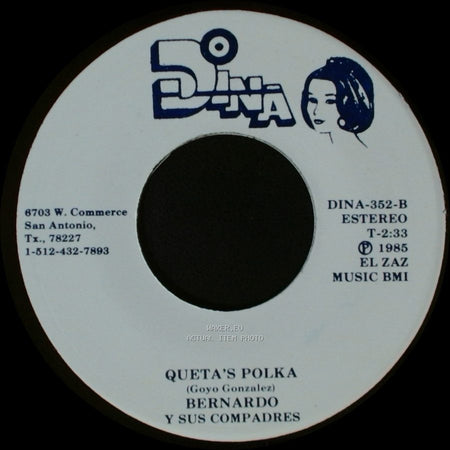 Bernardo Y Sus Compadres - La Jaula Abierta / Queta's Polka side A