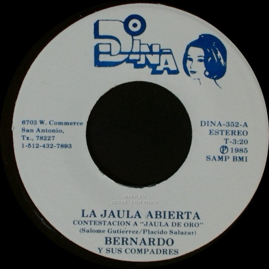 Bernardo Y Sus Compadres - La Jaula Abierta / Queta's Polka side B