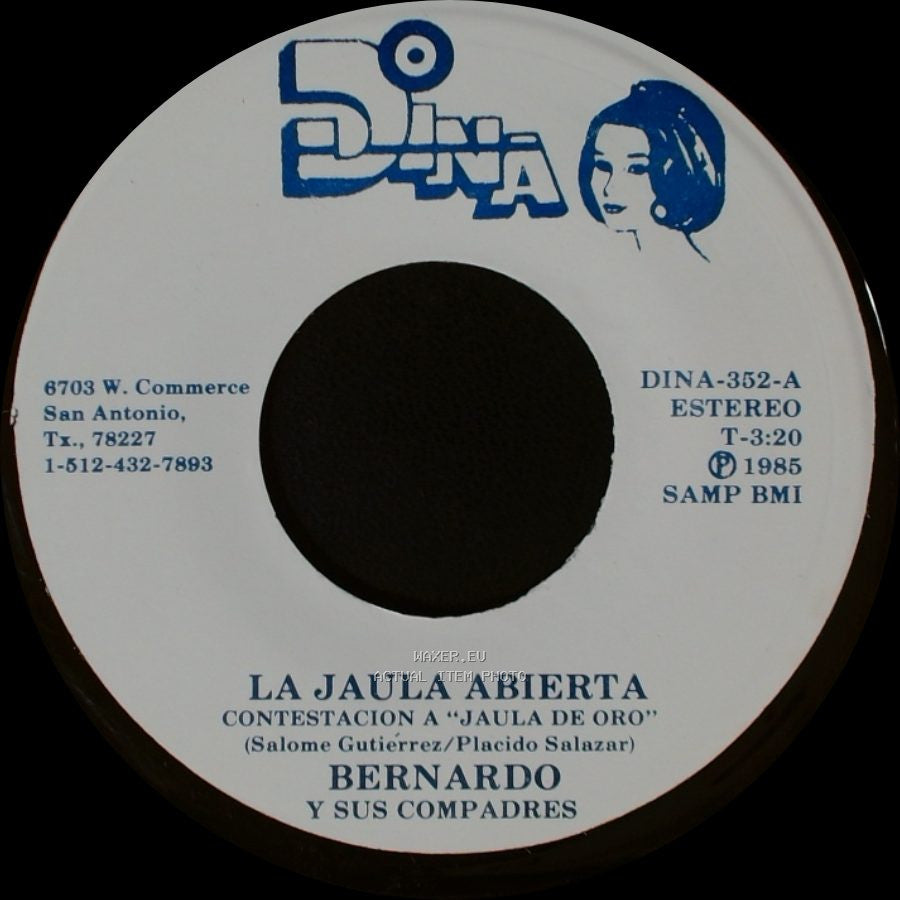 Bernardo Y Sus Compadres - La Jaula Abierta / Queta's Polka side B