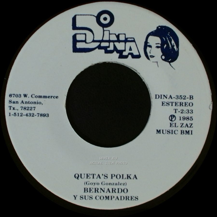 Bernardo Y Sus Compadres - La Jaula Abierta / Queta's Polka side A