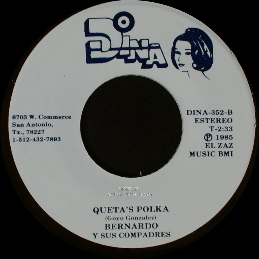 Bernardo Y Sus Compadres - La Jaula Abierta / Queta's Polka side A