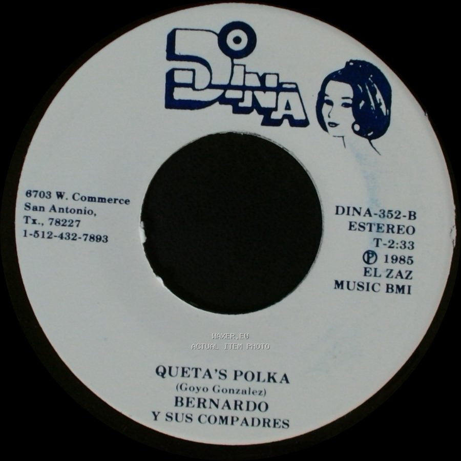 Bernardo Y Sus Compadres - La Jaula Abierta / Queta's Polka side B