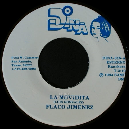 Flaco Jimenez - La Movidita / Traigo Un Recuerdo side A