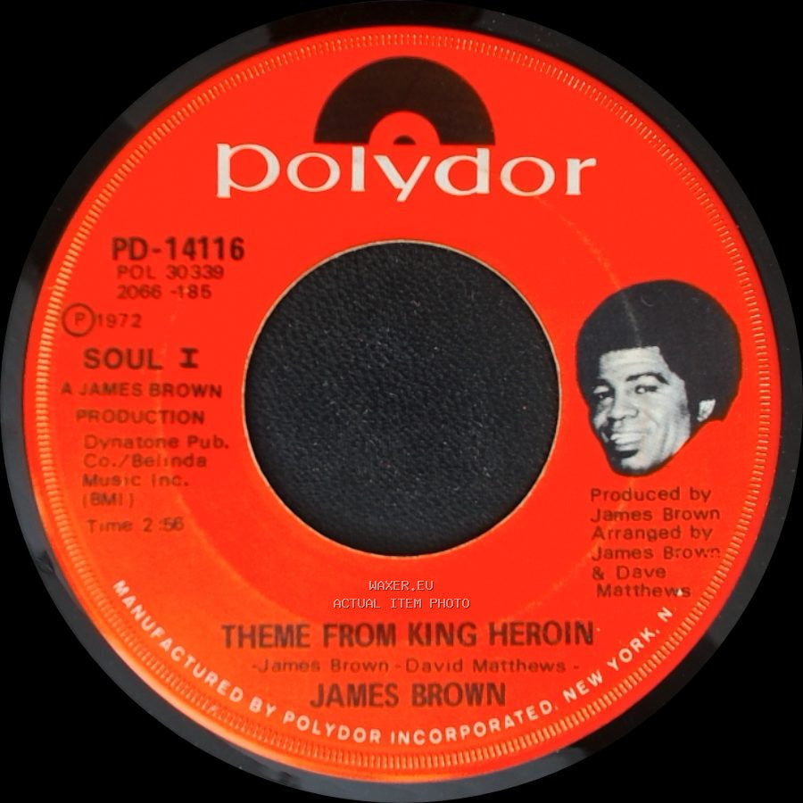 James Brown - Theme From King Heroin / King Heroin side A