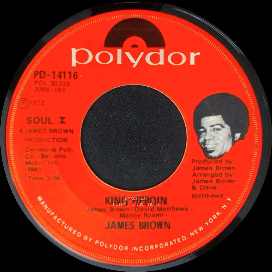 James Brown - Theme From King Heroin / King Heroin side B