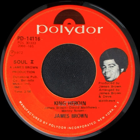 James Brown - Theme From King Heroin / King Heroin side B