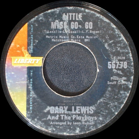 Gary Lewis And The Playboys - Little Miss Go-Go / Count Me In side A