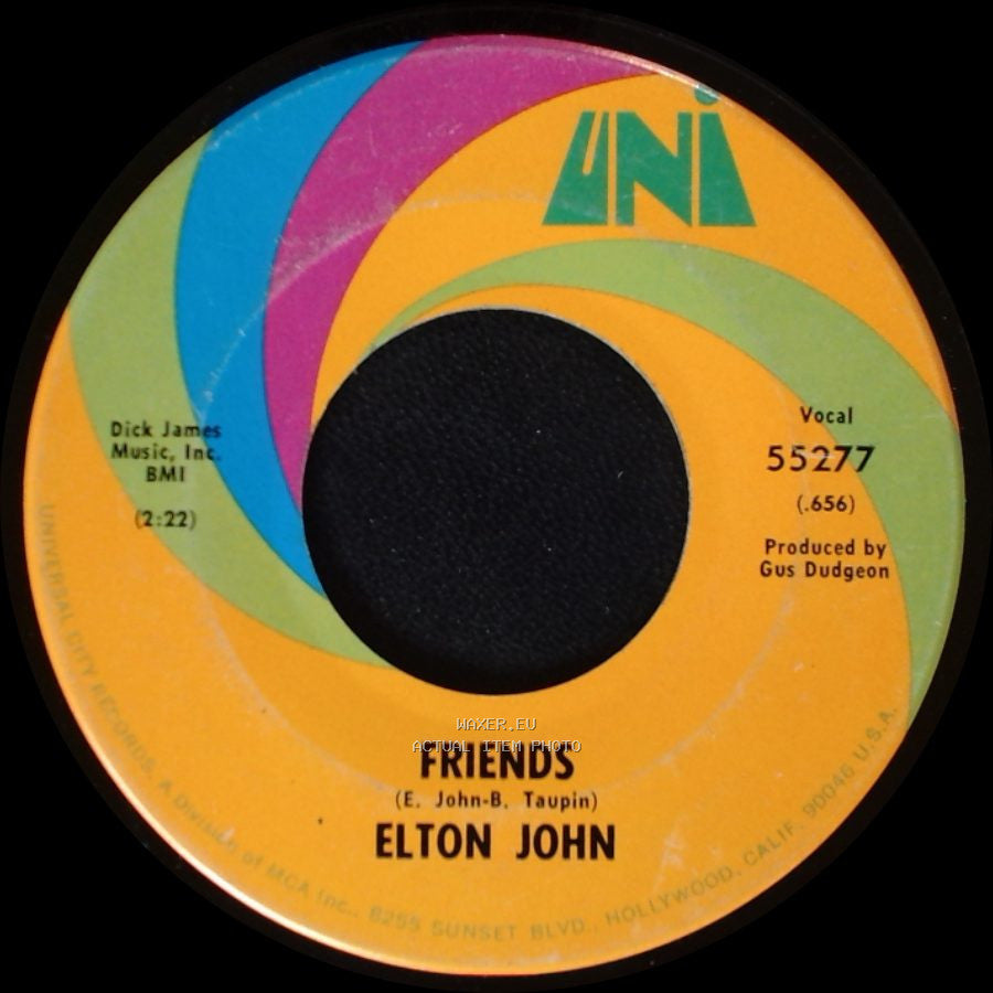 Elton John - Honey Roll / Friends side B
