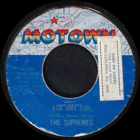 The Supremes - Baby Love / Ask Any Girl side B