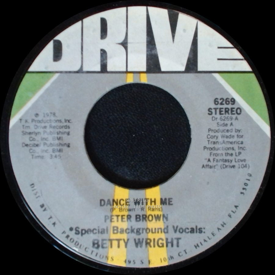 Peter Brown - Dance With Me / For Your Love side A