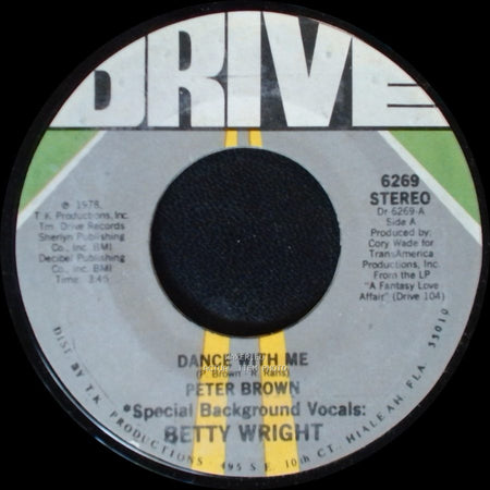 Peter Brown - Dance With Me / For Your Love side A