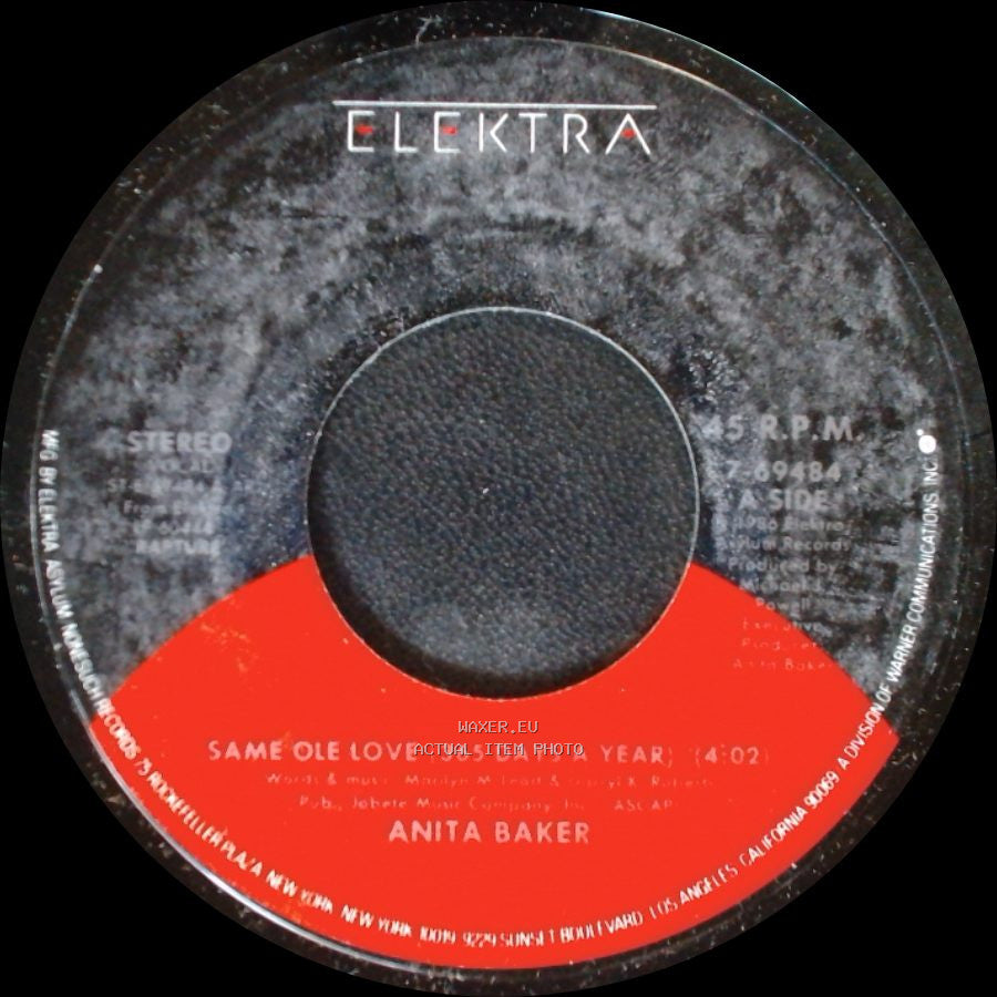 Anita Baker - Same Ole Love (365 Days A Year) / Same Ole Love (365 Days A Year) side A