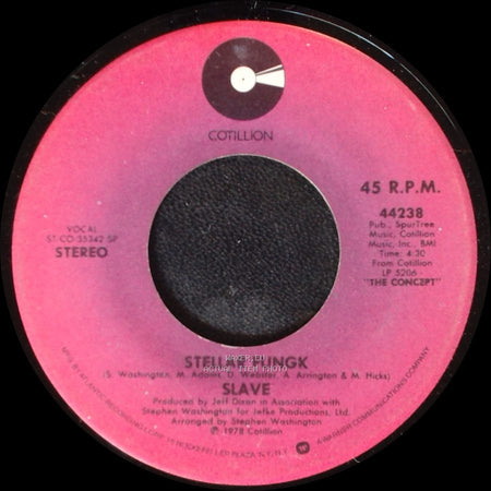 Slave - Stellar Fungk / Drac Is Back side A
