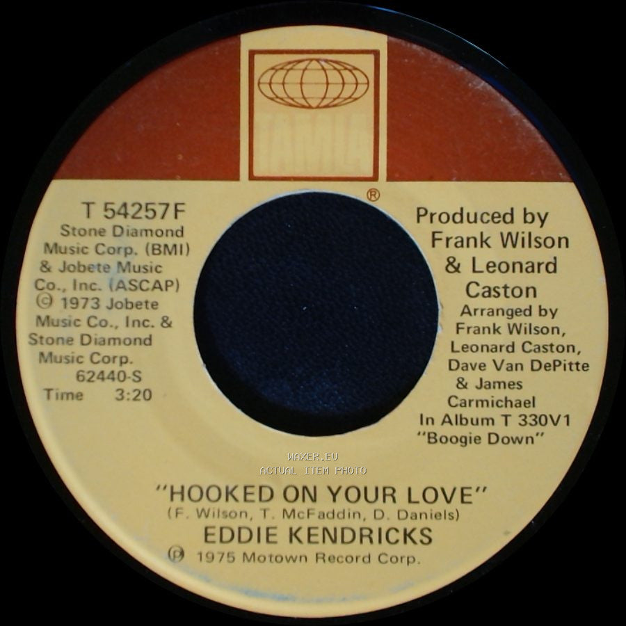 Eddie Kendricks - Hooked On Your Love / Shoeshine Boy side A