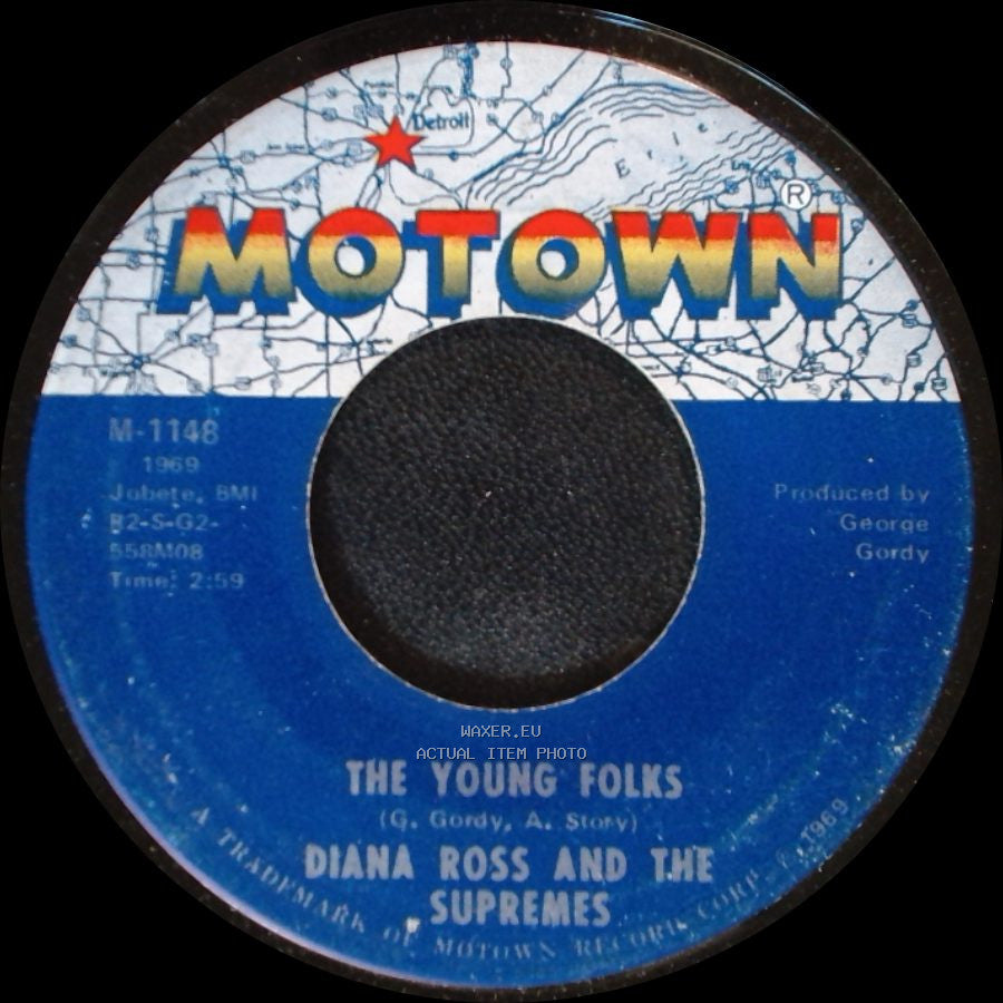 Diana Ross And The Supremes - The Young Folks / No Matter What Sign You Are side A