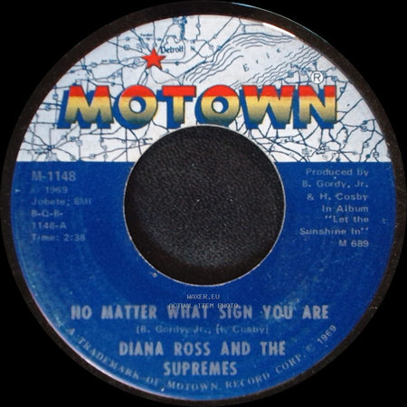 Diana Ross And The Supremes - The Young Folks / No Matter What Sign You Are side B
