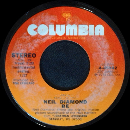 Neil Diamond - Flight Of The Gull (Instrumental) / Be side B
