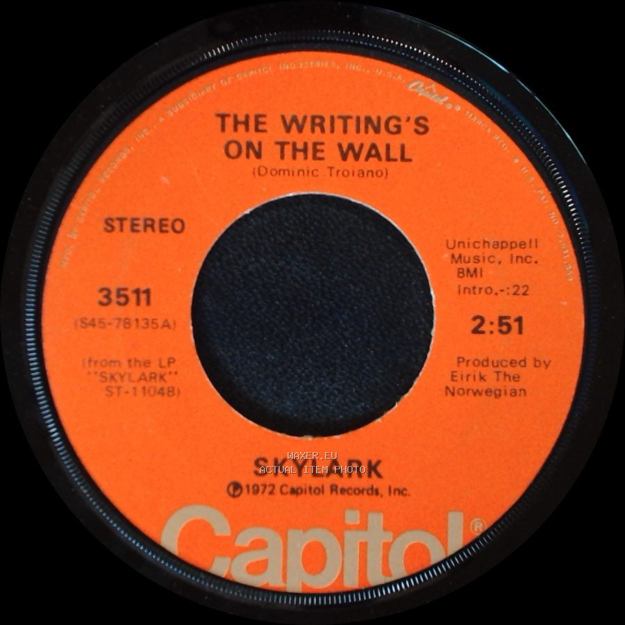 Skylark - The Writing's On The Wall / Wildflower side A