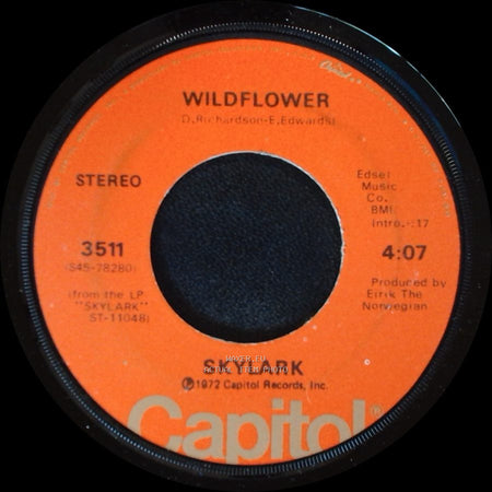 Skylark - The Writing's On The Wall / Wildflower side B