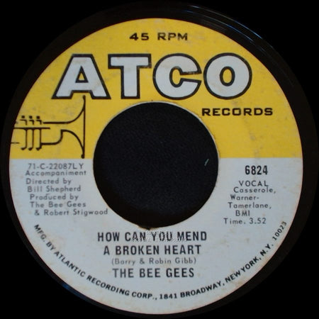 The Bee Gees - Country Woman / How Can You Mend A Broken Heart side B