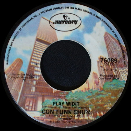 Con Funk Shun - Play Widit / Too Tight side A