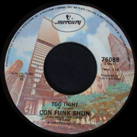 Con Funk Shun - Play Widit / Too Tight side B