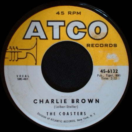 The Coasters - Charlie Brown / Three Cool Cats side A