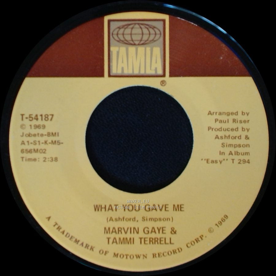 Marvin Gaye & Tammi Terrell - What You Gave Me / How You Gonna Keep It (After You Get It) side A