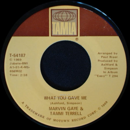 Marvin Gaye & Tammi Terrell - What You Gave Me / How You Gonna Keep It (After You Get It) side A