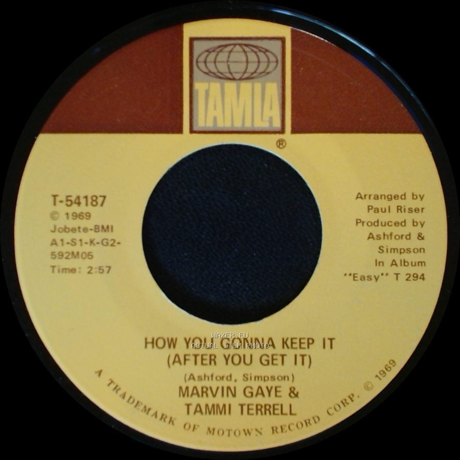 Marvin Gaye & Tammi Terrell - What You Gave Me / How You Gonna Keep It (After You Get It) side B