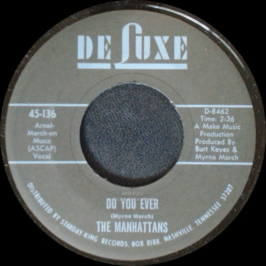 The Manhattans - Do You Ever / I Can't Stand For You To Leave Me side A