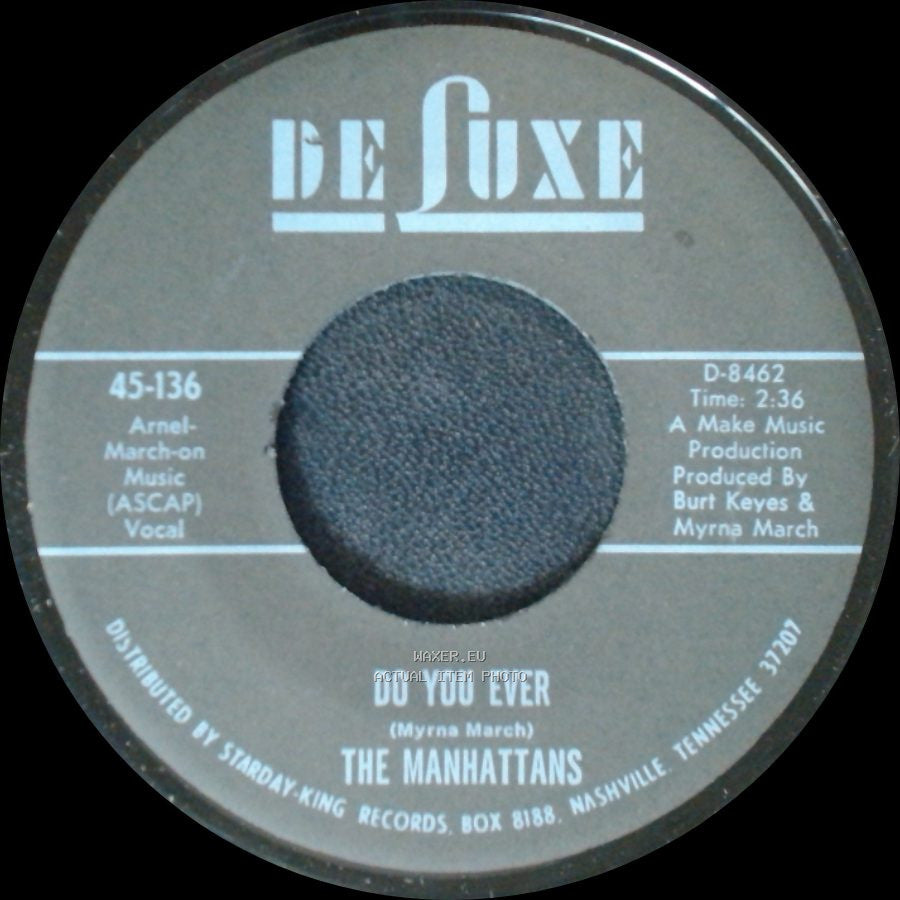 The Manhattans - Do You Ever / I Can't Stand For You To Leave Me side B