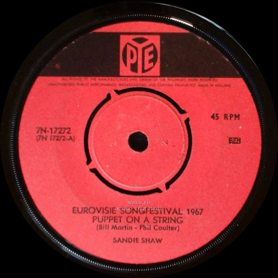 Sandie Shaw - Puppet On A String / Had A Dream Last Night side A