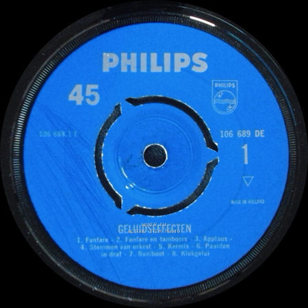 Unknown Artist - Geluidseffecten / Geluidseffecten side A
