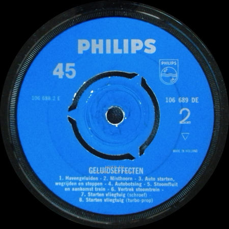 Unknown Artist - Geluidseffecten / Geluidseffecten side B