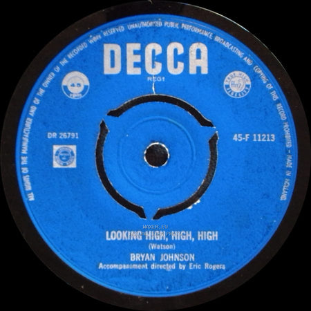 Bryan Johnson - Looking High, High, High / Each Tomorrow side A