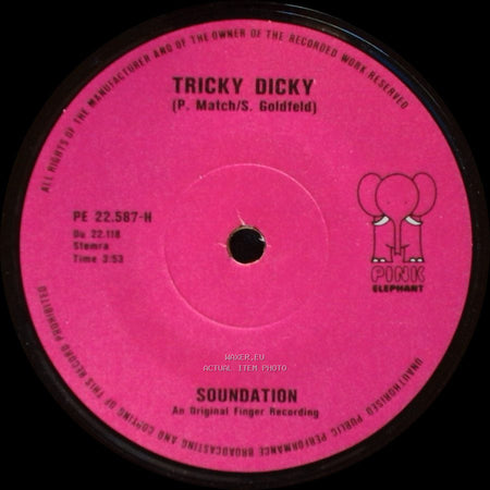 Soundation - Goodbye Forever / Tricky Dicky side B