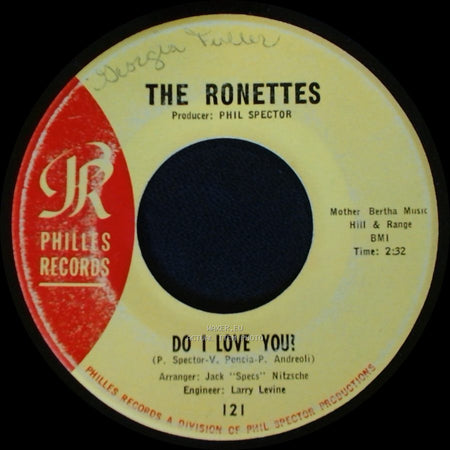 The Ronettes - Do I Love You? / Bebe And Susu side A