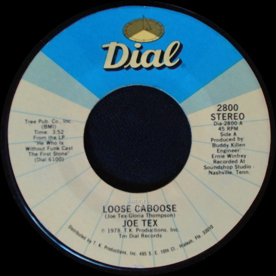 Joe Tex - Loose Caboose / Music Ain't Got No Color side A