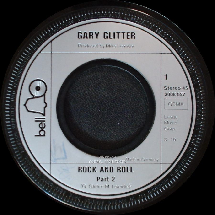 Gary Glitter - Rock And Roll Part 2 / Rock And Roll Part 1 side A