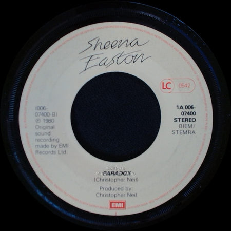 Sheena Easton - Modern Girl / Paradox side B