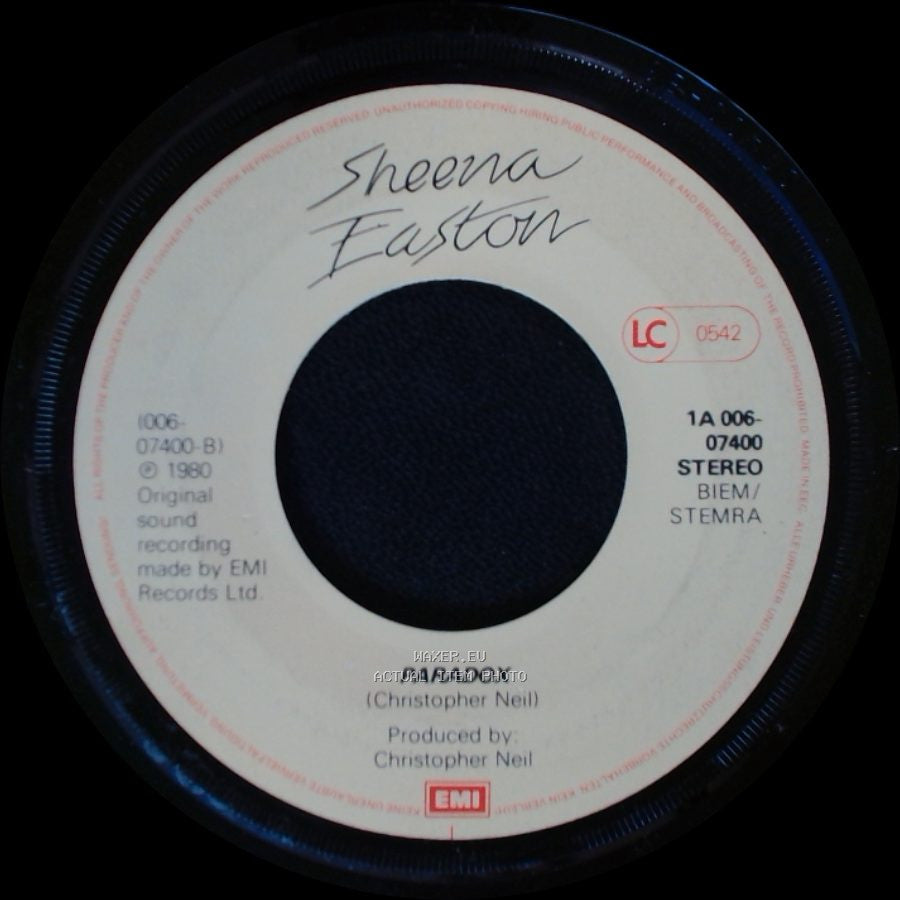 Sheena Easton - Modern Girl / Paradox side B
