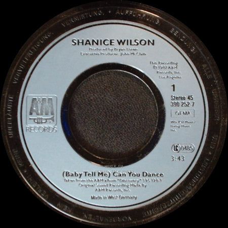 Shanice Wilson - (Baby Tell Me) Can You Dance / Summer Love side A