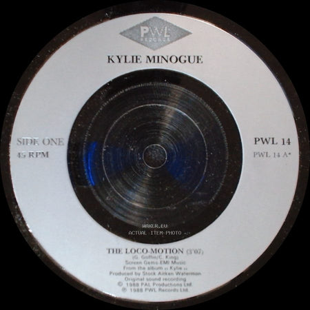 Kylie Minogue - The Loco-Motion / I'll Still Be Loving You side A